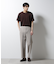 ｢Damerino｣ヘリンボンクルーネックTシャツ／防シワ・吸水速乾・UVカット