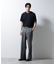 ｢Damerino｣ヘリンボンクルーネックTシャツ／防シワ・吸水速乾・UVカット