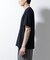 ｢Damerino｣ヘリンボンクルーネックTシャツ／防シワ・吸水速乾・UVカット