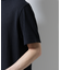 ｢Damerino｣ヘリンボンクルーネックTシャツ／防シワ・吸水速乾・UVカット