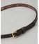 TORY LEATHER／3／4" Repeated Stitch Belt