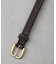 TORY LEATHER／3／4" Repeated Stitch Belt