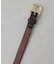 TORY LEATHER／3／4" Repeated Stitch Belt