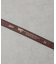 TORY LEATHER／3／4" Repeated Stitch Belt