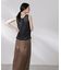 シアーレイヤードロゴタンクトップ