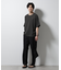テックリネン布帛Tシャツ 半袖