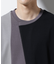デザイン切替クルーネックTシャツ 半袖