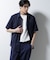 ｢ICE FLOW LINEN｣レギュラーカラーシャツ 半袖