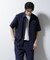 ｢ICE FLOW LINEN｣レギュラーカラーシャツ 半袖