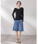 OperaSPORT／DANIELLE DENIM SHORTS