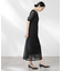 kaene／スパンコールレースドレス