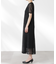 kaene／スパンコールレースドレス