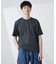 パネルボーダーTシャツ 半袖