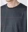 パネルボーダーTシャツ 半袖