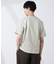 パネルボーダーTシャツ 半袖