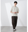 パネルボーダーTシャツ 半袖