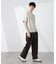 パネルボーダーTシャツ 半袖