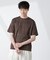 パネルボーダーTシャツ 半袖