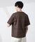 パネルボーダーTシャツ 半袖