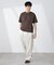 パネルボーダーTシャツ 半袖