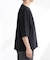 ルーズフィットワイドスリーブTシャツ 7分袖