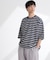 ルーズフィットワイドスリーブTシャツ 7分袖