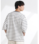 ルーズフィットワイドスリーブTシャツ 7分袖