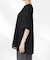 メッシュ×シフォンコンビチュニックトップス