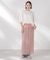 メッシュ×シフォンコンビチュニックトップス