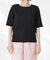 カットサッカークルーネックTシャツ