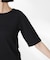 カットサッカークルーネックTシャツ