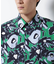 総柄プリントシャツ