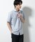 「N shirt」 速乾 ホリゾンタルカラーシャツ半袖
