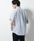 「N shirt」 速乾 ホリゾンタルカラーシャツ半袖