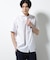 「N shirt」 速乾 ホリゾンタルカラーシャツ半袖