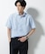 「N shirt」 速乾 ホリゾンタルカラーシャツ半袖