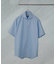 「N shirt」 速乾 ホリゾンタルカラーシャツ半袖