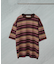 マルチボーダーリラックスＴシャツ 半袖