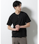 ジャージーサッカーヘンリーネックTシャツ 半袖