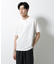 ジャージーサッカーヘンリーネックTシャツ 半袖