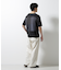 ブロックチェックニットTシャツ 半袖