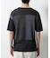 ブロックチェックニットTシャツ 半袖