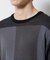 ブロックチェックニットTシャツ 半袖