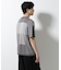 ブロックチェックニットTシャツ 半袖