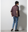 NORMANBROS別注 メッシュプリントシャツ 半袖