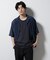 NORMANBROS別注 メッシュプリントシャツ 半袖