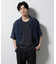 NORMANBROS別注 メッシュプリントシャツ 半袖