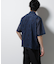 NORMANBROS別注 メッシュプリントシャツ 半袖