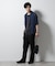 NORMANBROS別注 メッシュプリントシャツ 半袖