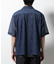 NORMANBROS別注 メッシュプリントシャツ 半袖